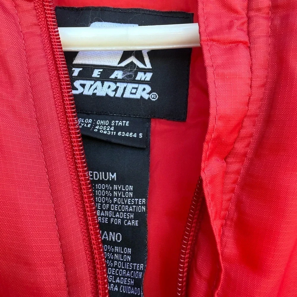 Starter Scarlet Ohio State Jacket